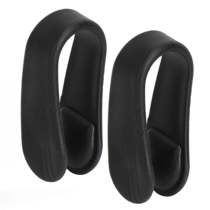 2 stuks Prostaatverzorgingspunt Clip Masserend Draagbaar Acupunctuur Hand Drukpunt Clip voor Migraine black