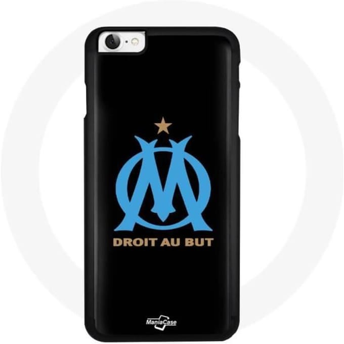 Coque Iphone 4 foot olympique de marseille bleu