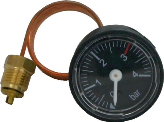 Wolf Verwarmingcircuitmanometer voor GU/GG-18/24, 203906099