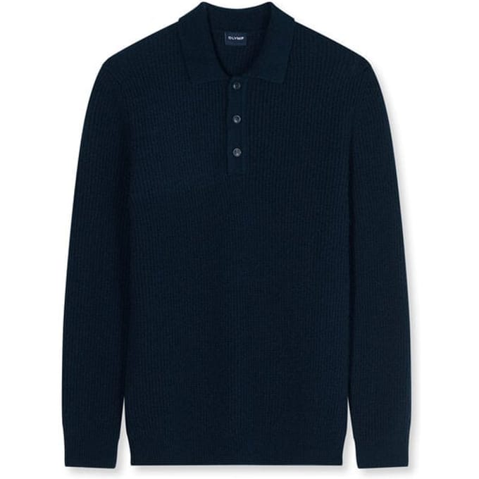 OLYMP Casual Breisel, Marineblauw