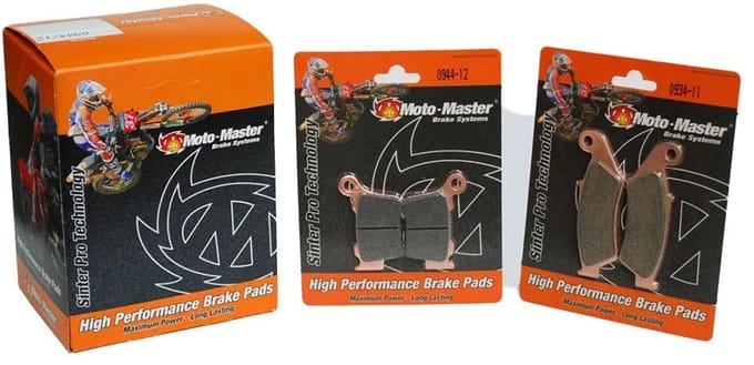 Moto-master Keeway/yamaha 403801 Gesinterde Remblokken Zwart