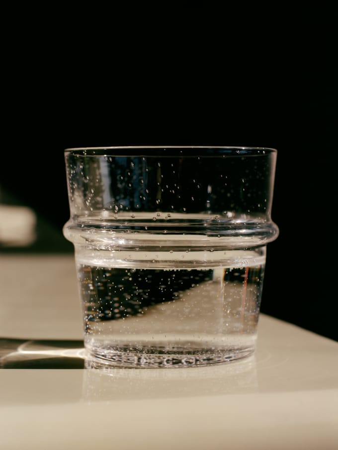 Ferm Living Boya Lage drinkglazen (set van 2) - fermLIVINGclear