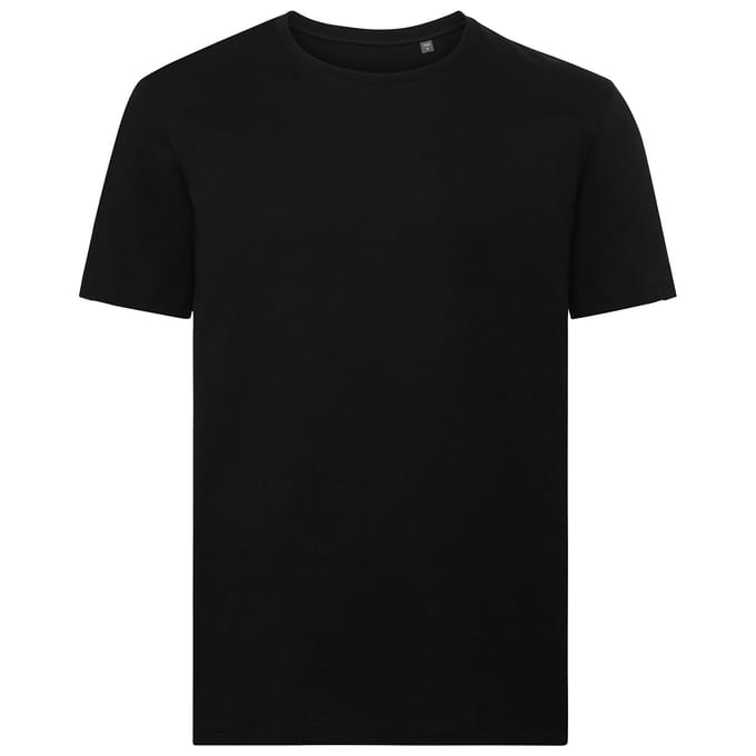 Russell Heren Biologisch T-Shirt (Zwart)