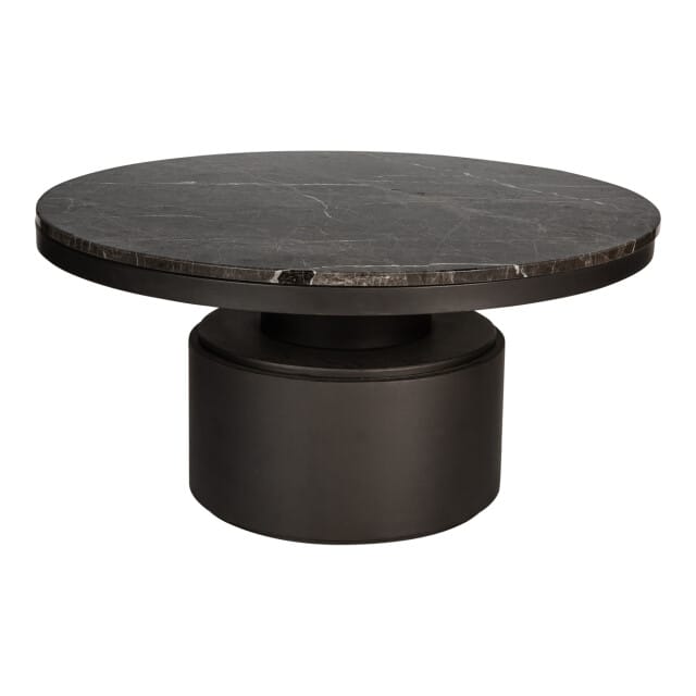 PTMD - Salontafel Bregt - Bruin - 90x90x45cm