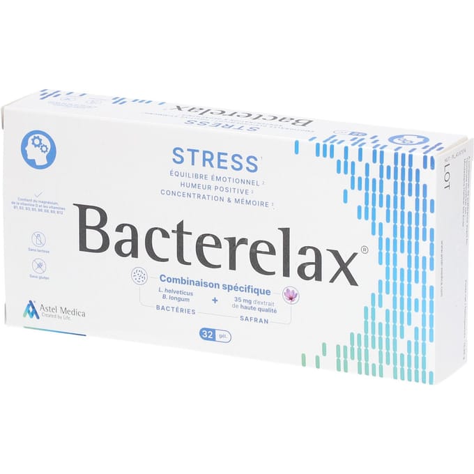 Astel Medica Bacterelax® Stress 32 Capsules