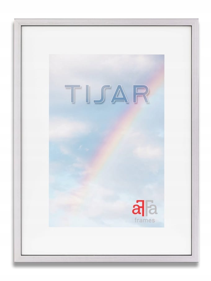 Houten fotolijst Tisar 24x30 cm Zilver