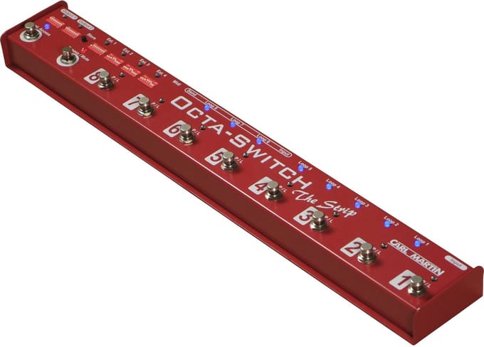Carl Martin Octa-Switch The Strip pedalboard switcher