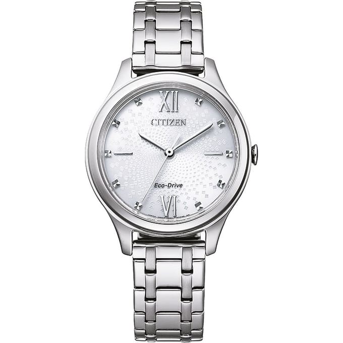 Citizen  EM0500-73A Horloge - Staal - Zilverkleurig - Ø 32 mm