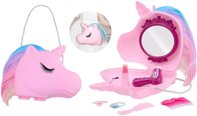Eenhoorn beautycase met koord 27681