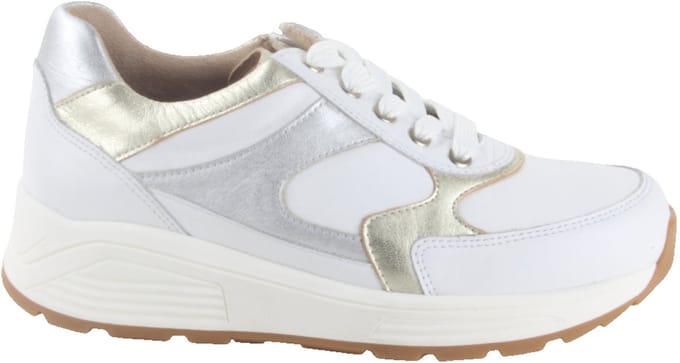 Nimco 7003 Sneaker Polish Lace White Combi Kx