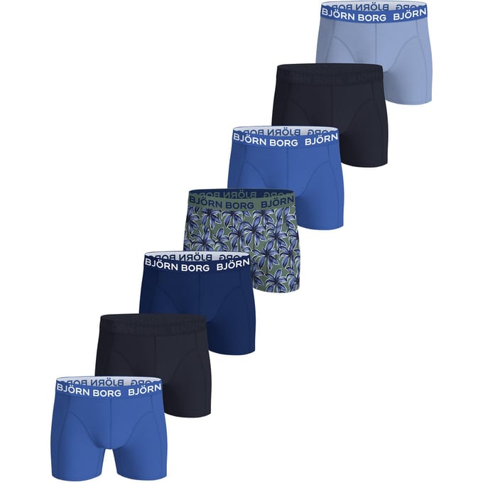 Classic Boxer Mid-Rise Katoen Björn Borg (x7)