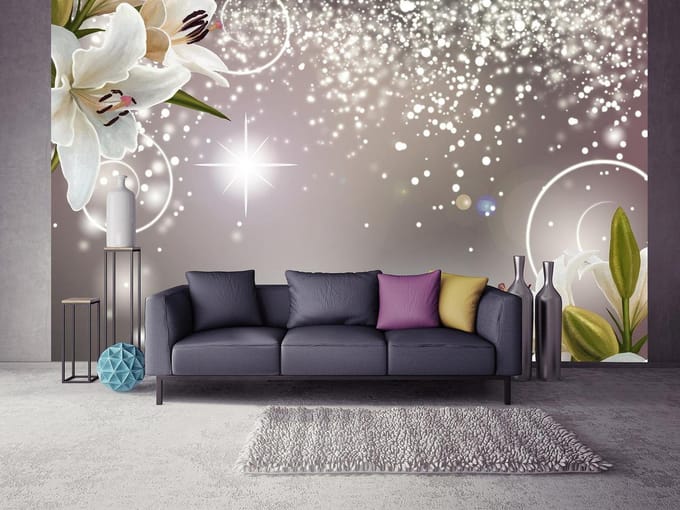 Poster | Zilver | 104 x 70,5 cm