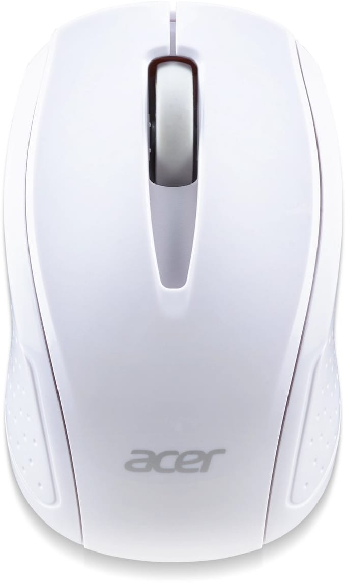 Acer AMR800 - mouse - 2.4 GHz - white - Muis - Optisch - 3 knoppen - Wit