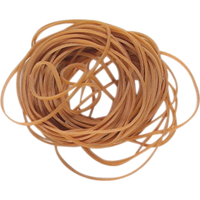 Elastiek Standard Rubber Bands 10 30x1.5mm 500gr 4750 stuks bruin