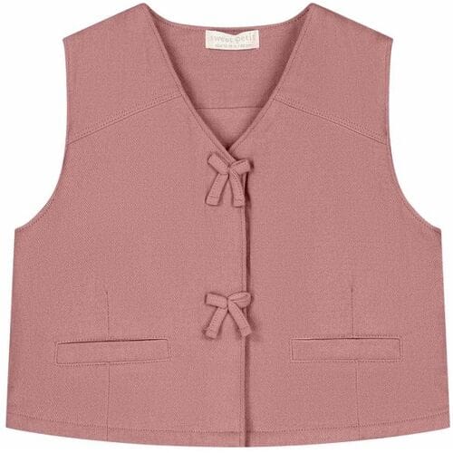 Sweet Petit peuter gilet Giulia Orange Red 98 dames
