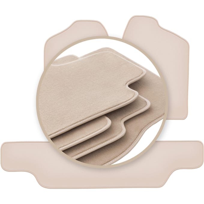 PREMIUM beige matten voor: Opel Frontera A 3-deurs 1991-1998