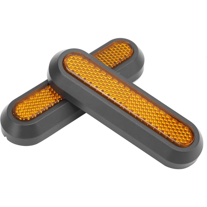Cache Décoratif de Roue Arrière de Scooter Bande Réfléchissante avec Vis pour Xiaomi M365PROPRO2 orange