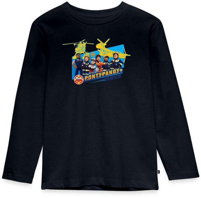 Brandweerman Sam™ Pontypandy Luchtredding Premium T-Shirt Kinderen
