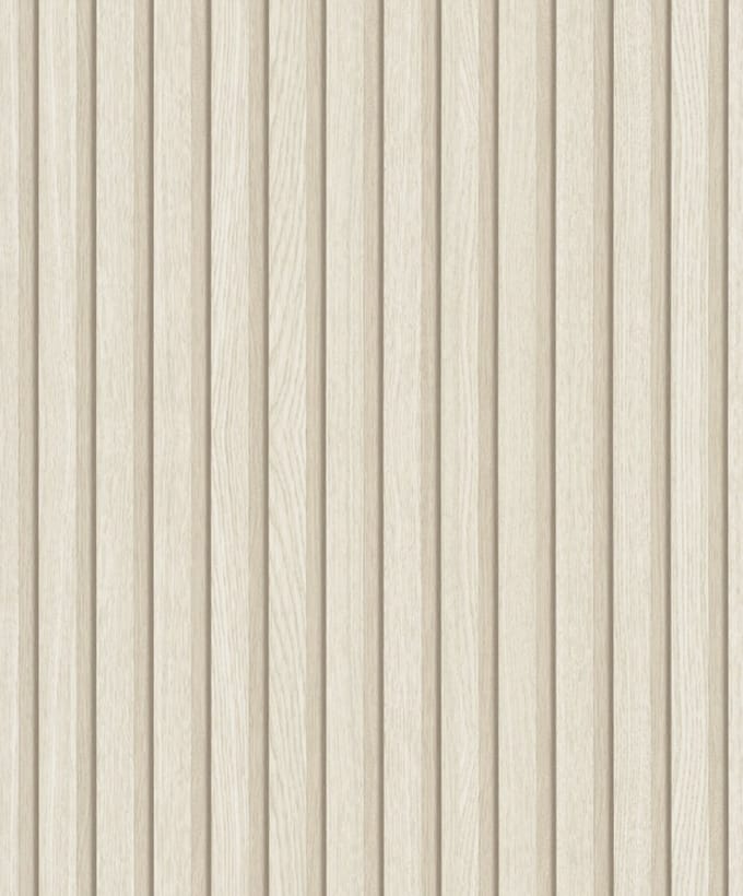Noordwand Behang Botanica Wooden Slats beige