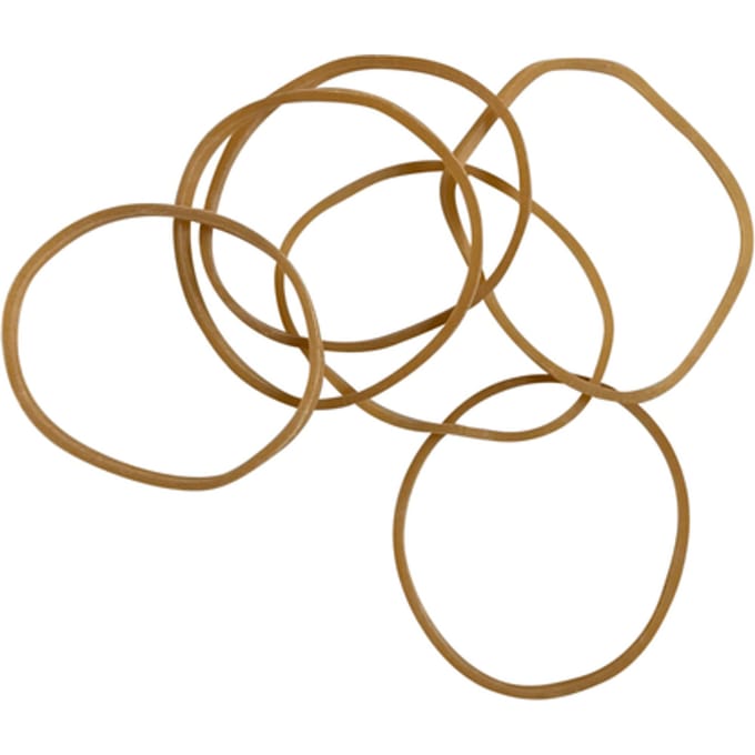Elastiek Standard Rubber Bands 14 50x1.5mm 1kg 5333 stuks bruin