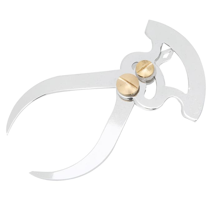 Schuifmaat RVS Binnen- Buitendiameter Meetliniaal Handgereedschap beige