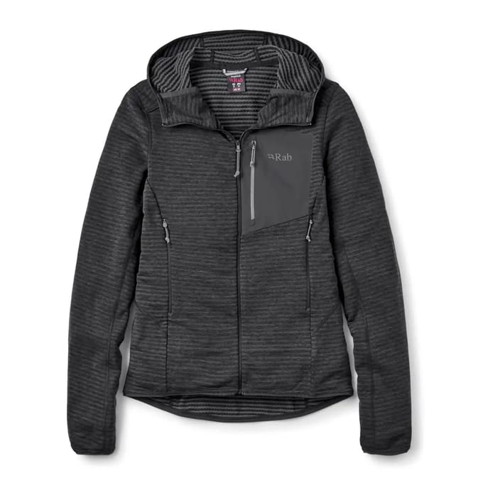 Dames hoodie met rits Rab Ascendor Light
