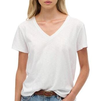 Superdry Studios Slub Embroidered Shirt Dames - Maat 10