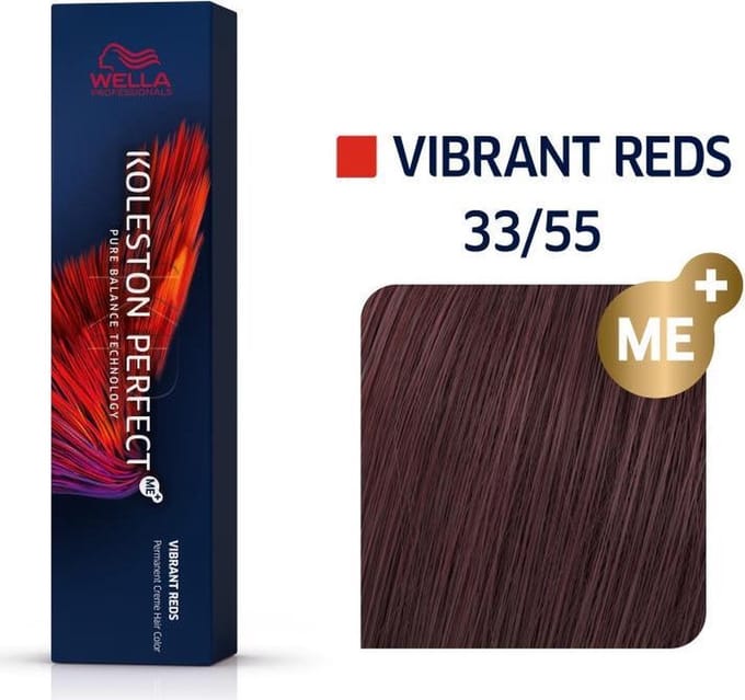 Wella Professionals Koleston Perfect Me+ - Haarverf - 33/55 Vibrant Reds - 60ml