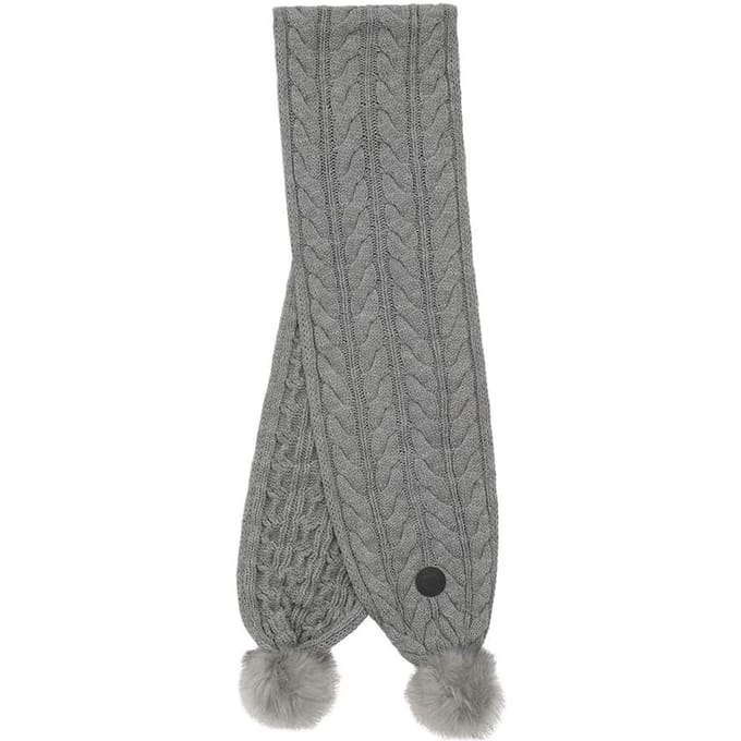 GUESS Sjaal Scarf 25X180 Light Grey Lichtgrijs