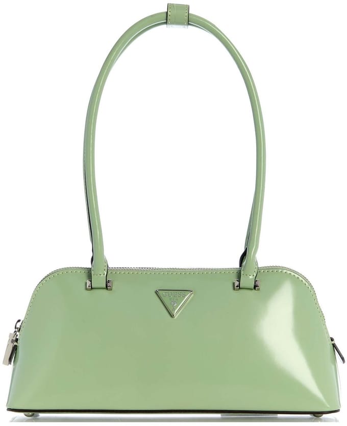 GUESS schoudertas Arnela Shoulder Satchel Bag Sage Lichtgroen
