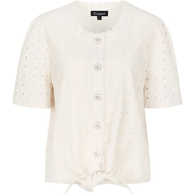 G-maxx - Ulani Blouse Sand - Maat : M