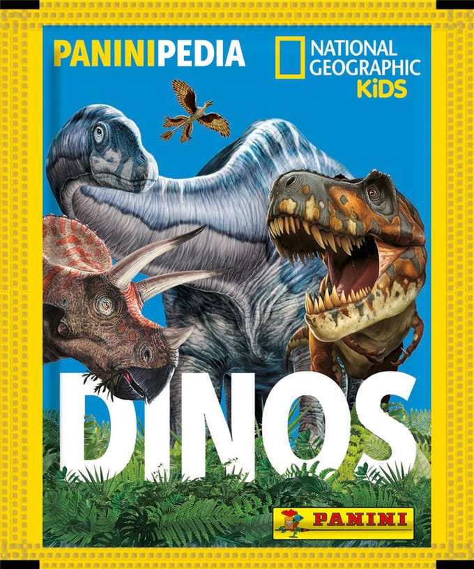 PANINIPEDIA DINOS STICKER