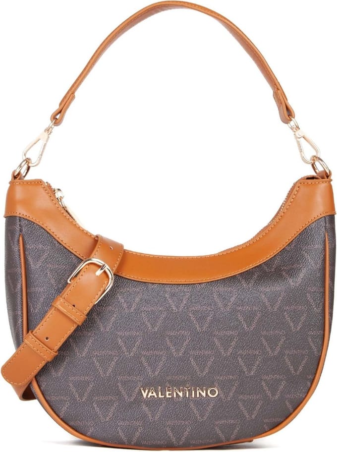VALENTINO Schoudertas Lady Re Hobo Bag Moro / Cuoio Bruine