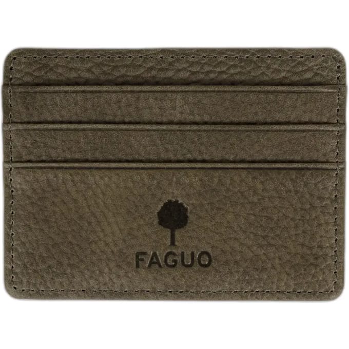 Leren kaarthouder Faguo
