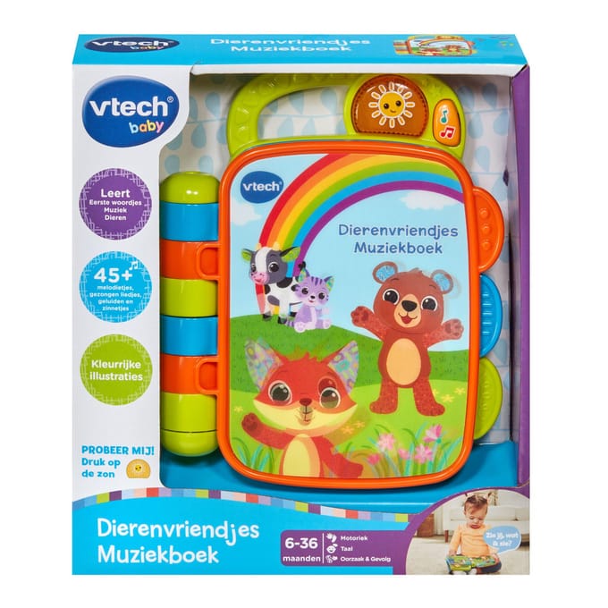 Vtech Dierenvriendjes Muziekboek Interactief speelgoed
