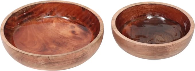 House of Nature Schalen Vulcan 25cm - 2 stuks
