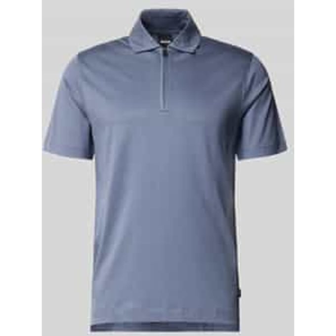 regular fit poloshirt van mix van katoen en lyocell model 'H-PARAS 50'