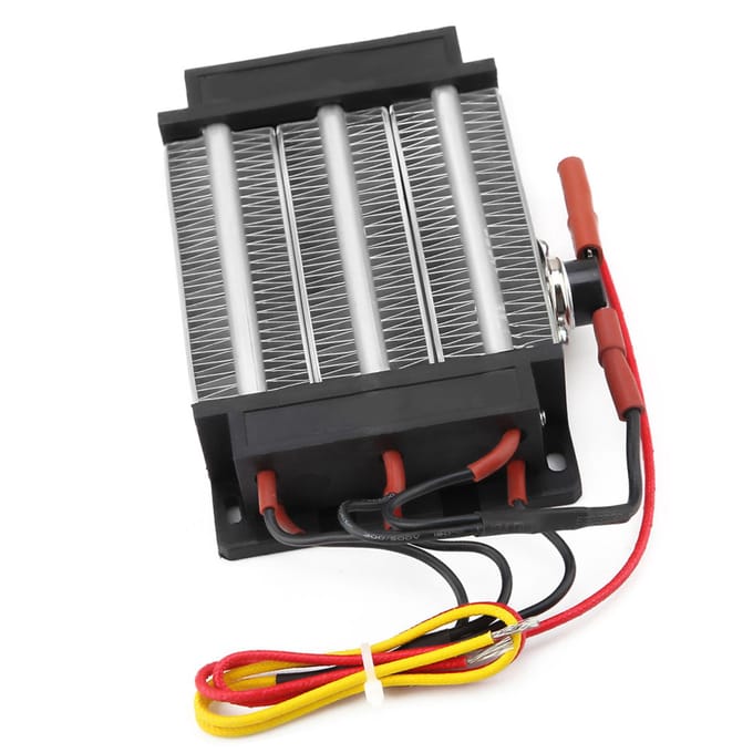 600W 220V Geïsoleerd PTC Keramisch Luchtverwarmingselement gray