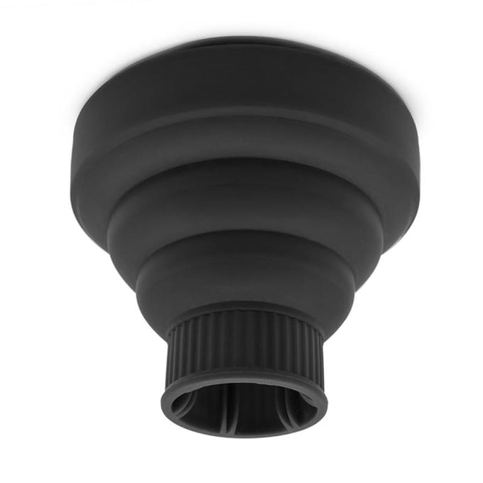 Haardroger Diffuser Opzetstuk Siliconen Lichtgewicht Opvouwbaar Draagbaar Blaasdiffuser voor Thuis rozerode kleur