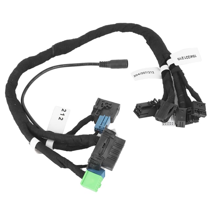 5-in-1 EIS ELV Testkabel Plug and Play Automobielonderhoudswerk Geschikt voor Mercedes Benz gray