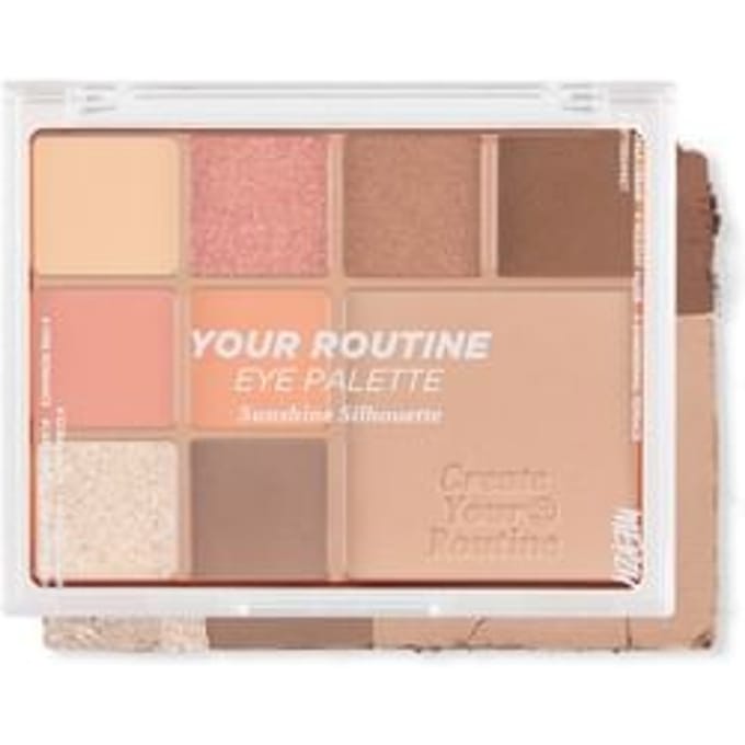 MERZY - Your Routine Eye Palette - 3 Colors #01 Sunshine Silhouette