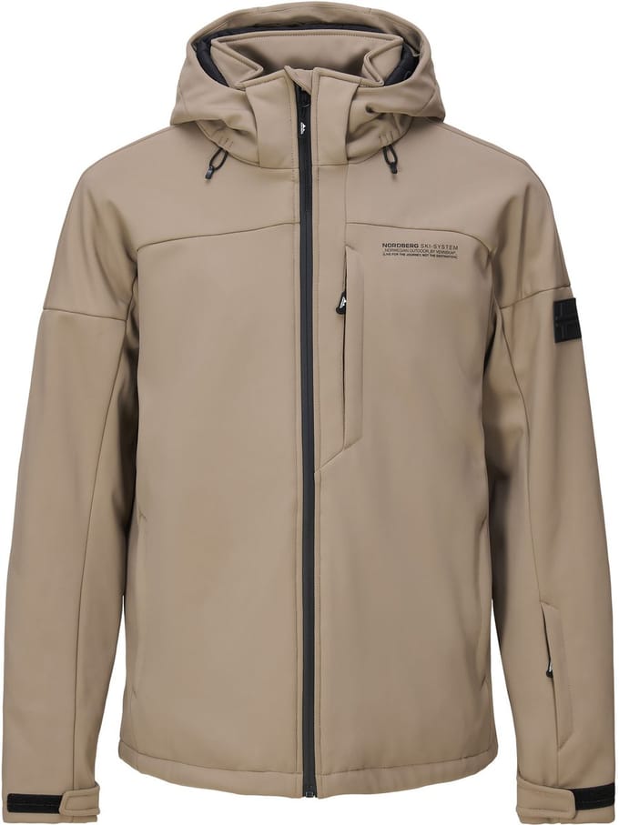 Nordberg Oppdal Ski Jas Softshell - Heren - Seneca rock - Maat L