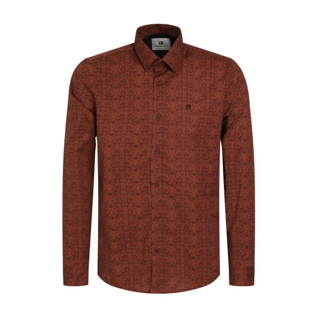 Gabbiano - Heren Overhemd - 333743 - 450 Rust