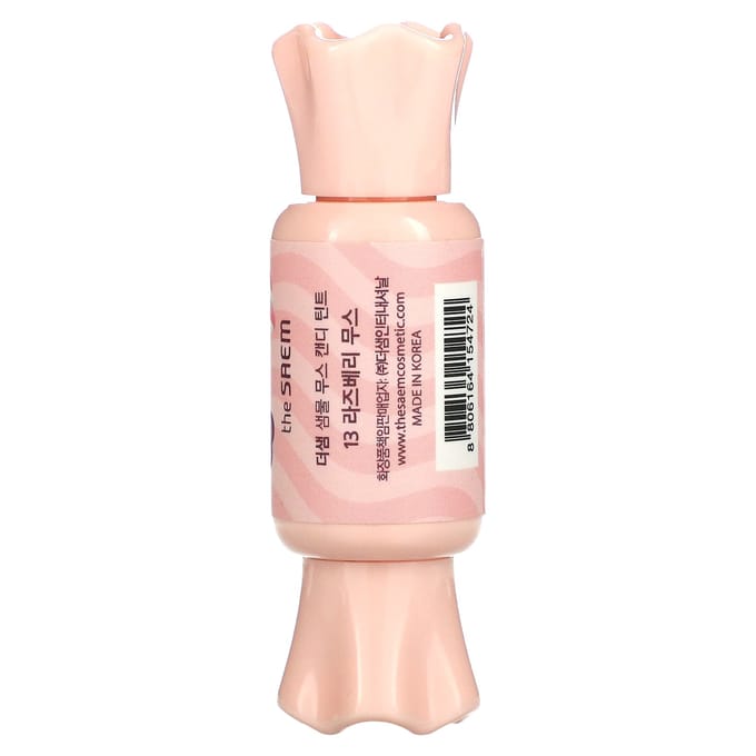 The Saem, spring water, mousse candy tint, 13 raspberries, 8g white
