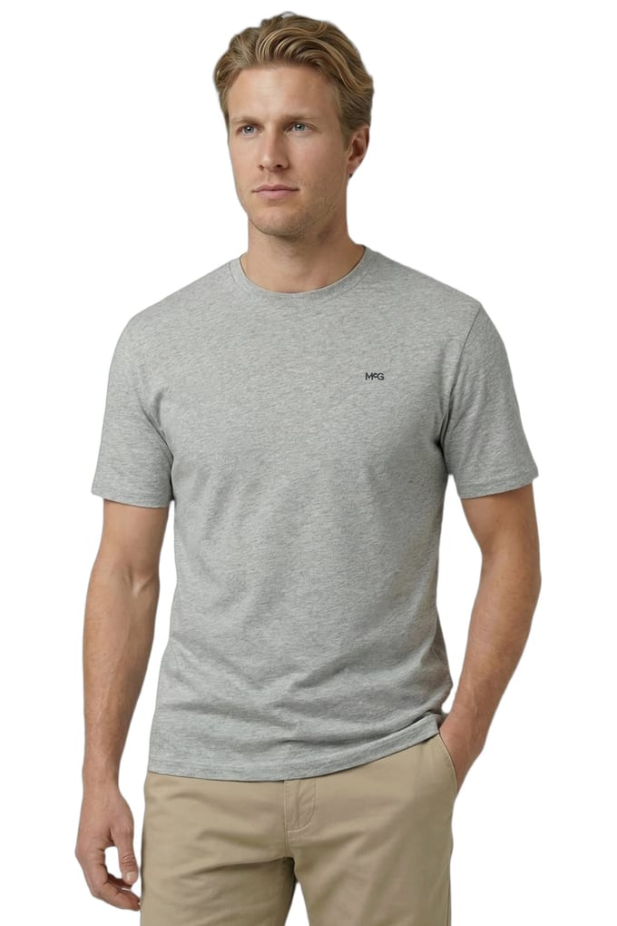 McGregor Essential Mcg Embr T-shirt Medium Grey Melange Taglia: S | Magliette basic Outlet | Uomo | Grigio