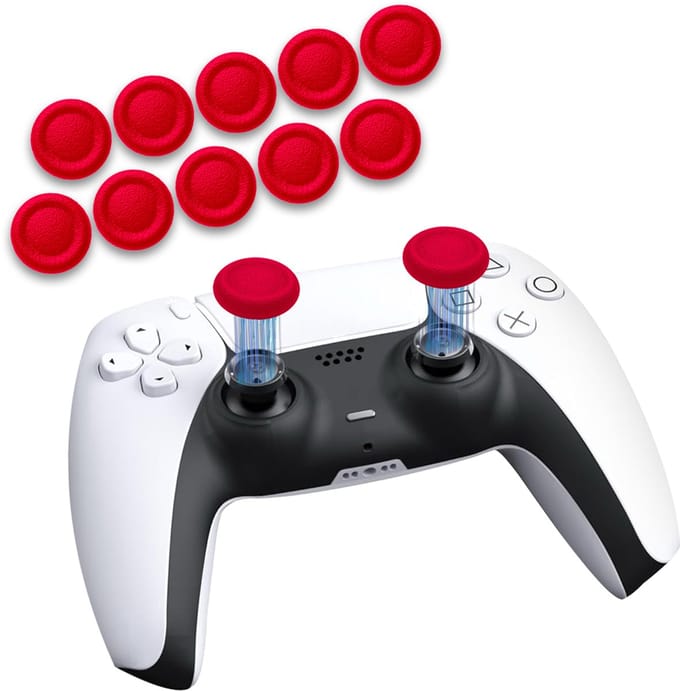 ProFPS Vervangende Joystick Caps – 10 Stuks – Geschikt voor PS5 & PS4