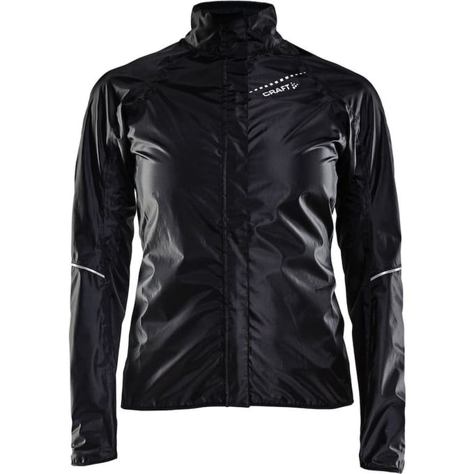 Craft - Maat L - Mist Rain Fietsjack - Dames Zwart