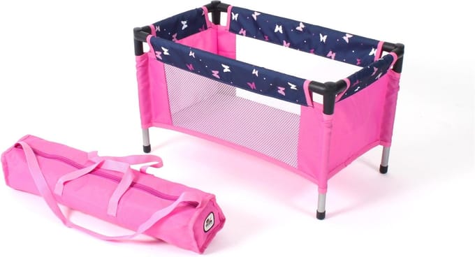 Reisbedje voor Papillon poppen