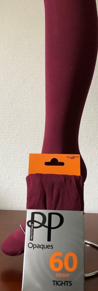 Pretty Polly Panty - Dikke - Opaques - 60 Den. - S/M - Wine