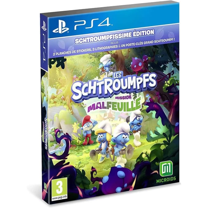 Videogames Microids Les Schtroumpfs Mission Malfeuille - PS4